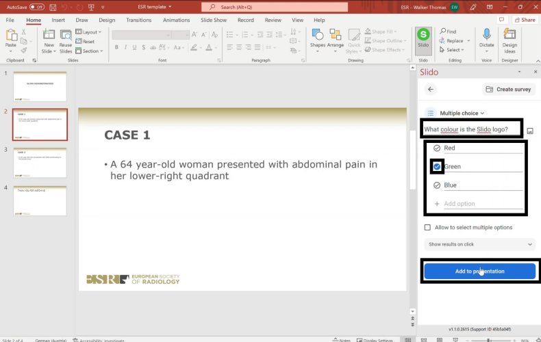 15.Addingquestiontopresentation