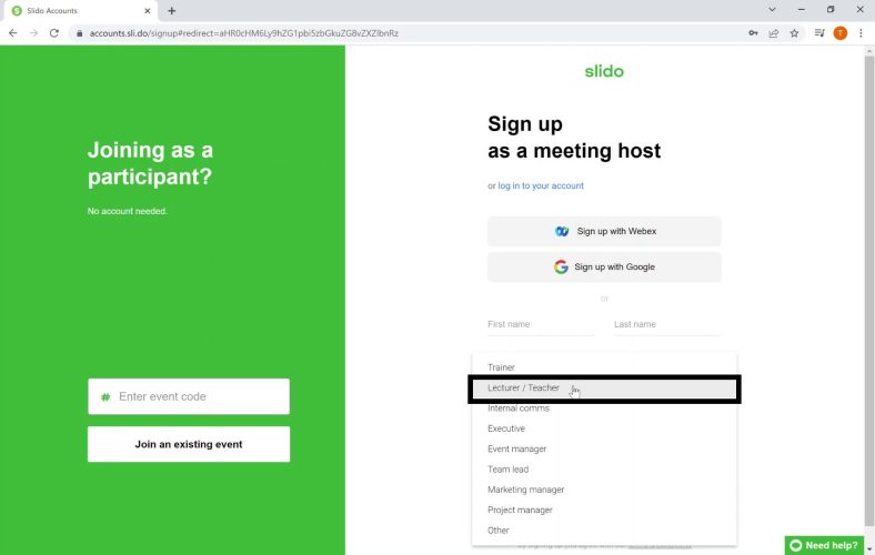 7.Selectlecturerteacher